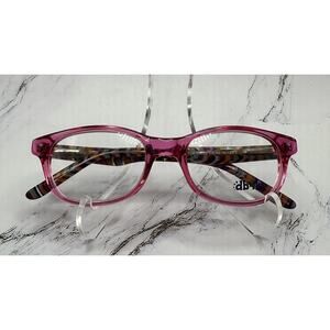 DB4K By Europa-Eye Candy Kids Frames-Color Bubblegum/Multi 43-16-120 New w/Case
